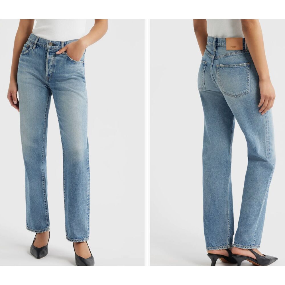 Moussy Vintage Leyden Straight Leg Jeans Size 27